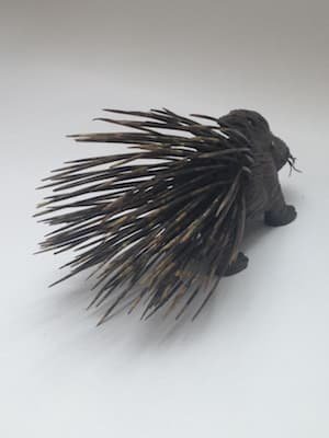 Bronze porcupine