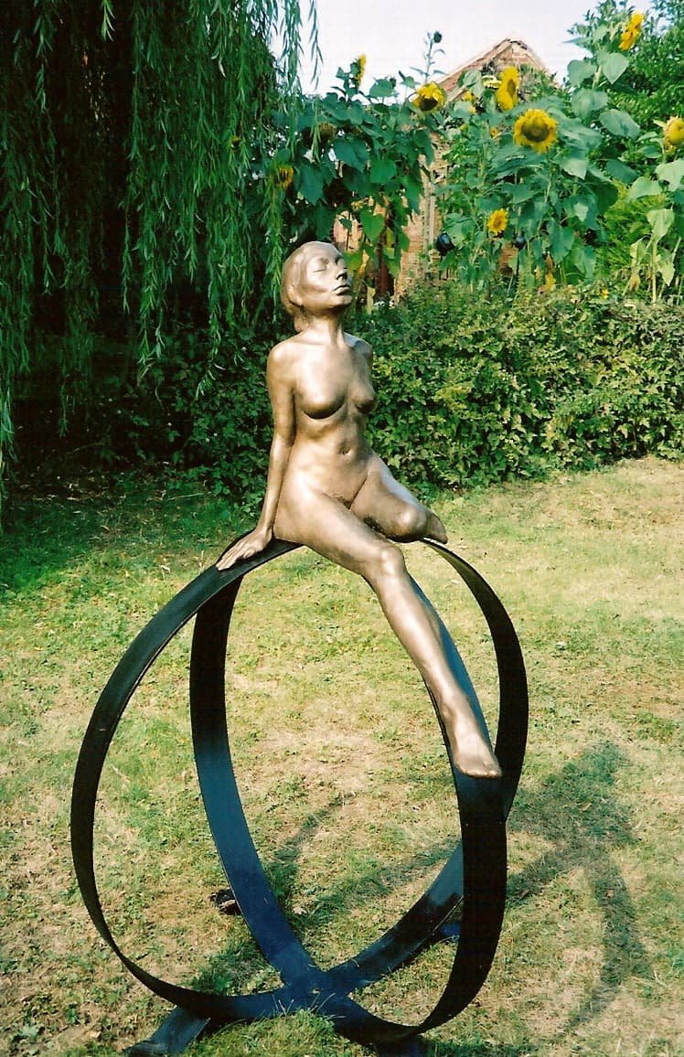Aurelia bronze sculpture