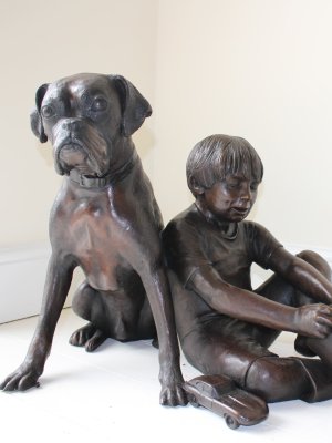 Boy and Dog