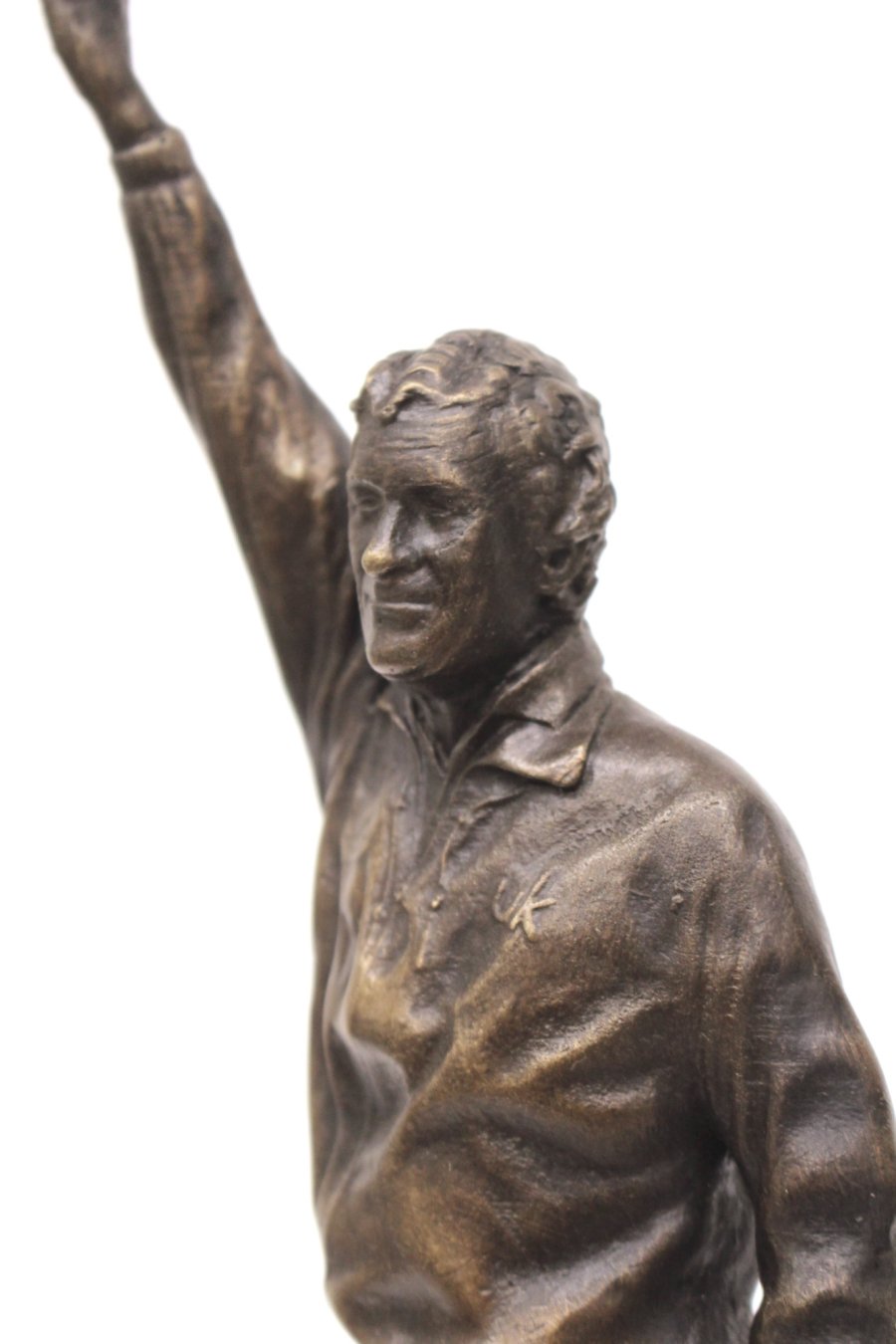 Danny Bergara statuette showing detail