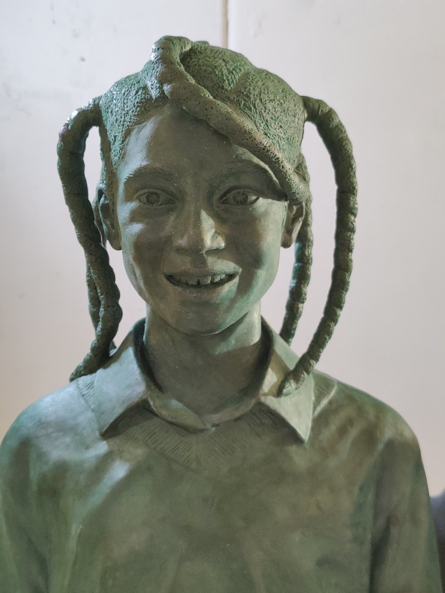 Wax of Ella Roberta Adoo-Kissi-Debrah sculpture